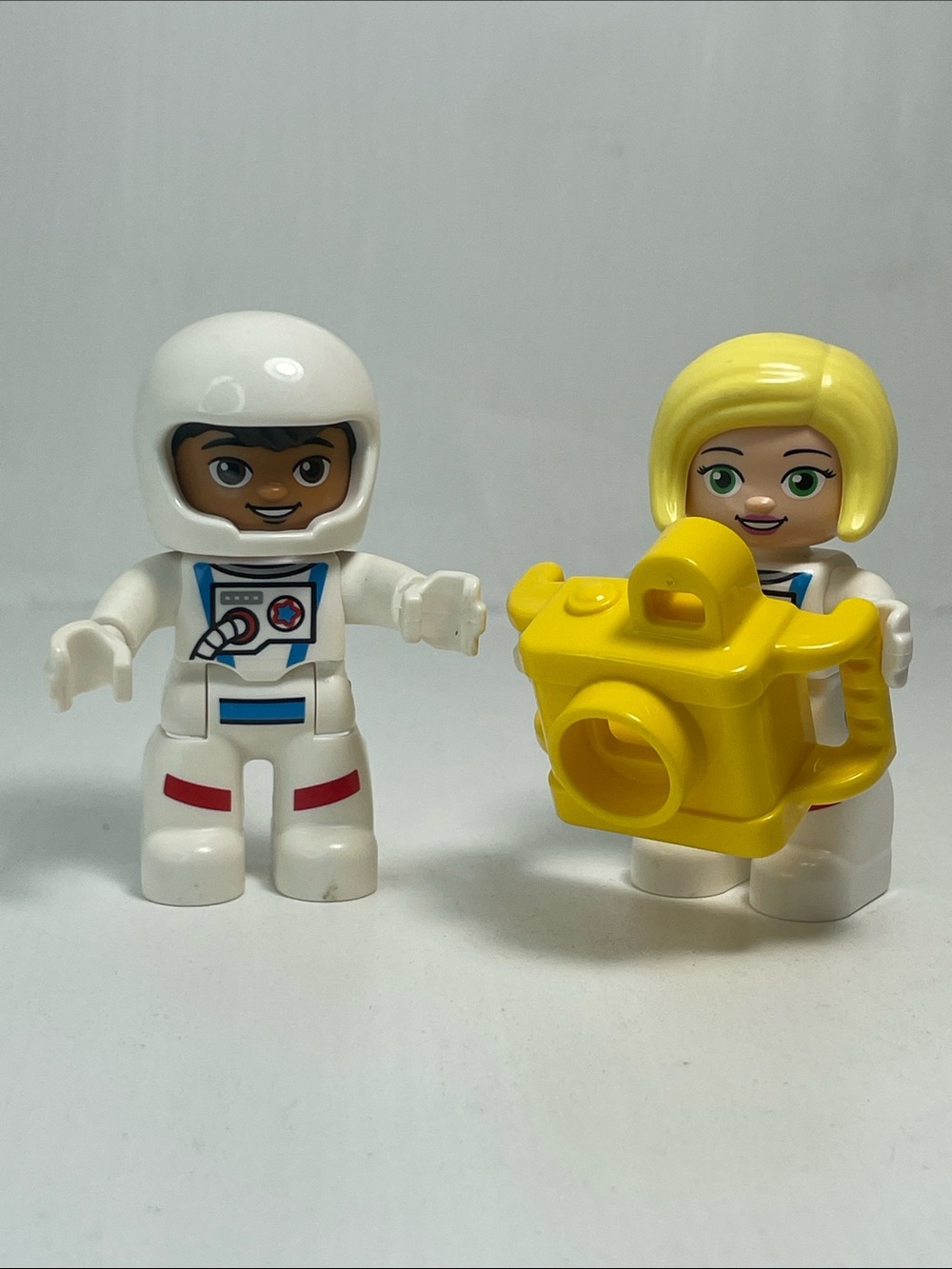 Lego Duplo Astronaut Minifigures with Camera